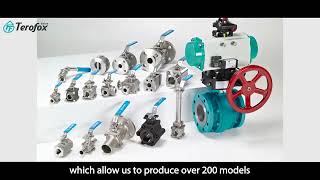 The leading manufacturer of industrial valve fire safe ball valve sanitary ball valve Terofox Valve