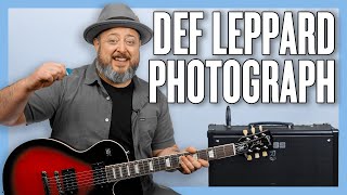 Def Leppard Photograph Guitar Lesson + Tutorial