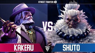 SF6 🔥 KAKERU (#1 Ranked JP) vs SHUTO (Akuma) 🔥 Street Fighter 6 High Level Gameplay!