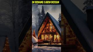 This Summer's Hottest A-Frame Cabin House Trends Revealed! #shorts #shortvideo #shortsvideo