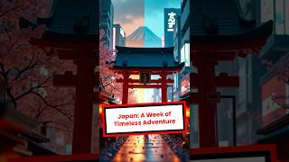 Experience TIMELESS Adventure in Japan for ONE Week #anime #ninjago #japantravel #japanitinerary