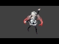 testing mmd model with animation in blender