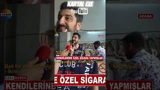 Kendilerine özel sigara yapımı #shorts