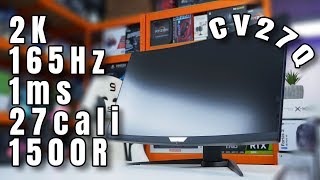 MONITOR AORUS CV27Q - PREMIERA - monitor dla cheatera?