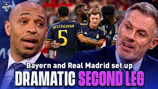 Thierry Henry, Micah & Carragher react to Real Madrid's draw with Bayern! | UCL Today | CBS Sports