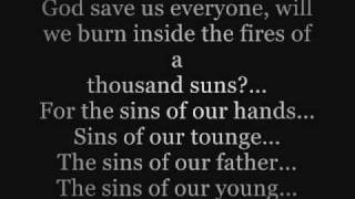 Linkin park - The Requiem Lyrics Video (A Thousand Suns)