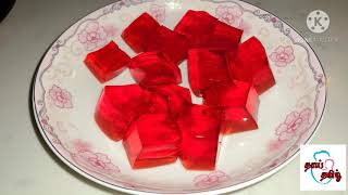 வீட்டில் #ஜெல்லி# செய்வது எப்படி# #how to make #jelly# in home