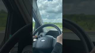 Driving U-haul Truck