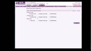 OLTPro Print Configuration