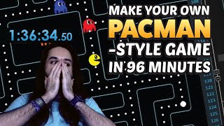 Make Your Own PACMAN-style Game in 96 Minutes! GameMaker Studio 2 Speedrun Tutorial