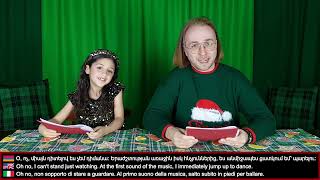 Լեզուներ Սանտա Փեսայի հետ 06 Languages ​​with Santa Claus' son/ Lingue con il figlio di Babbo Natale