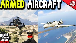 10 Best Weaponized Aircraft In GTA Online!