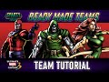 Learn Magneto / Doom / Phoenix in UMvC3 - READY MADE TEAMS tutorial