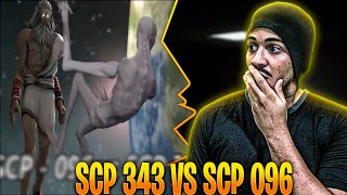 SCP-343 VS SCP-096 [SFM] | Dawson Production  #React