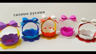 ⚫МИЛЫЕ  КОРЗИНЫ за 5 минут/поделки на пасху/ DIY/ EASTER BASKETS in 5 minutes / Easter crafts