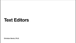 TextEditors Tutorial Part 2: Code and Dr. Java