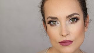 Soft, day, glam makeup - makijaż glamour na każdy dzień