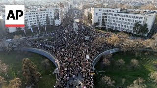 Serbia protesters set to blockade Danube bridges to mark 3 months since canopy collapse killed 15