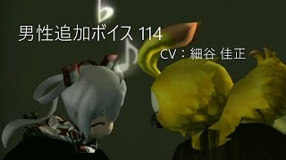 PSO2  CV：細谷 佳正  男性追加ボイス 114