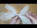 5 methods using deco mesh in a wreath