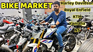 BIKE MARKET / Sports Bike, Imported Bike Low Price EMI Available / Nanga Romba Busy