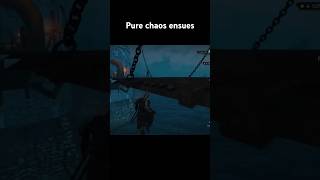 Watch adjustment gone wrong #thewitcher3 #thewitcher3wildhunt #cdprojektred #funny #gaming #witcher