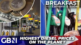 'Highest diesel prices on the planet' SHATTER British consumers in cost of living crisis