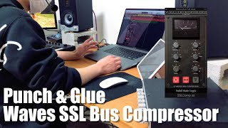 【Waves SSL Buss Comp】使い方解説 - ミックスにパンチと一体感を出そう -