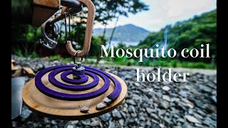 100均蚊取り線香ホルダー　mosquito coil holder