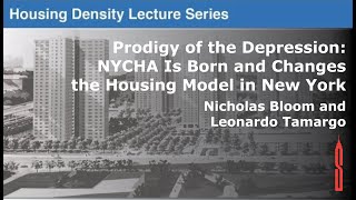 Prodigy of the Depression: NYCHA Is Born and Changes the Housing Model in New York