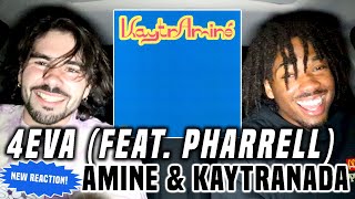 AMINE x KAYTRANADA x PHARRELL // 4EVA REACTION \u0026 REVIEW