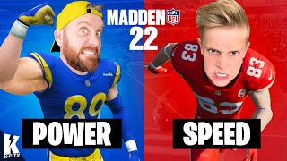Strongest Team vs Fastest Challenge in Madden NFL 22! K-City
