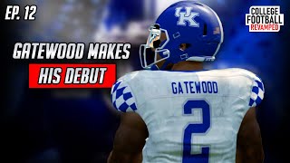 Joey Gatewood makes his debut against Top 5 team! - Kentucky NCAA Football 14 Dynasty | Ep. 12