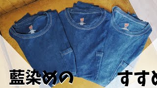 Tシャツは滅びぬ！何度でも蘇るさ！藍染の力こそ人類の夢だからだ！【汚れたTシャツは藍染しちゃいやしょう】