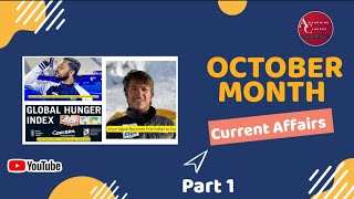 OCTOBER CURRENT AFFAIRS | CURRENT EVENT OF NATIONAL IMPORTANCE| JKP CONSTABLE | JKSSB |