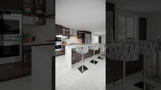 Kitchen Transformation in 11 Seconds: Amazing Animation Rendering!