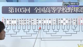 2023夏 東京都高校野球大会 東西組合せ抽選会 #4 東東京大会の組合せ注目点