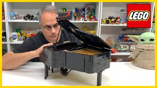 Playing the LEGO Ideas Grand Piano 21323 - Amazing Set! Build \u0026 Overview