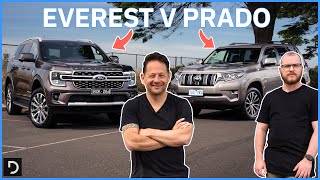 Toyota Prado Kakadu Vs Ford Everest Platinum | Toyota And Ford Go Head-To-Head | Drive.com.au
