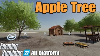 Apple Tree  / FS22 mod for all platforms