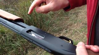 Mossberg 500 12 Guage Shotgun rapid fire demonstration.