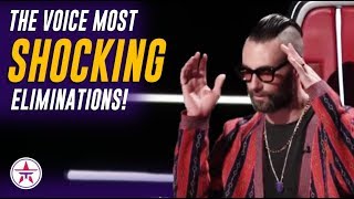 The Voice: Most SHOCKING Eliminations Ever + Is It Time For Adam To Leave?