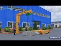 aicrane pillar mounted jib crane 3d video jib cranes