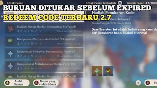 Redeem Code Terbaru! Buruan Di Redeem Sebelum Expired - Genshin Impact Indonesia