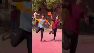 #nik shinde# and #ritesh kamble# dance new Marathi song #aala bailgada# trending song