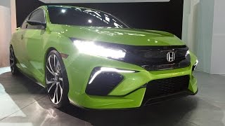 2016 Honda Civic (concept) 1st look with exclusive Civic Type R announcement