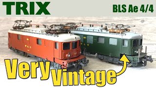 Vintage Swiss BLS Ae 44 Electric Locomotives  Secondhand Model Reviews  Trix Express