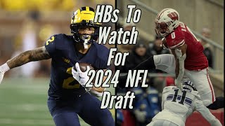 Runningbacks To Watch For In The 2024 Draft | With Highlights