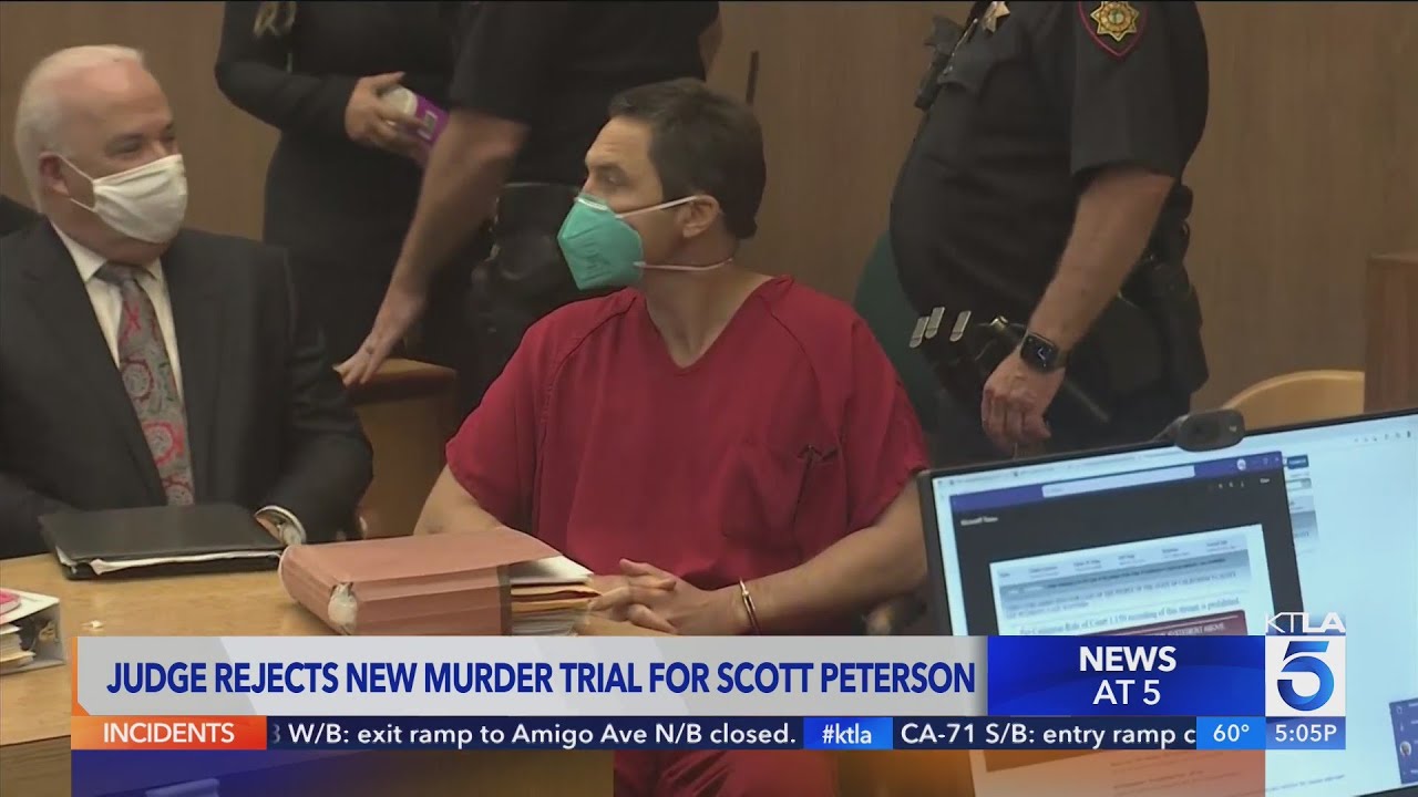 Judge Rejects New Murder Trial For Scott Peterson - YouTube