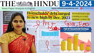 9-4-2024 | The Hindu Newspaper Analysis in English | #upsc #IAS #currentaffairs #editorialanalysis